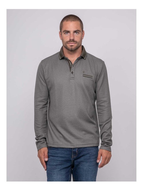 Polo maglia jacquard PALYPSO - Kiabi