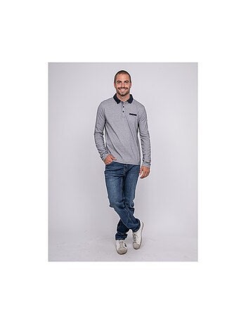 Polo maglia jacquard PIAGARA