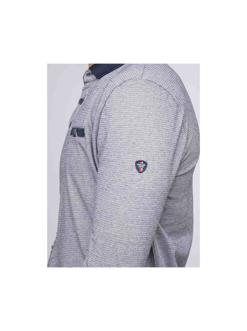 Polo maglia jacquard PIAGARA - Kiabi