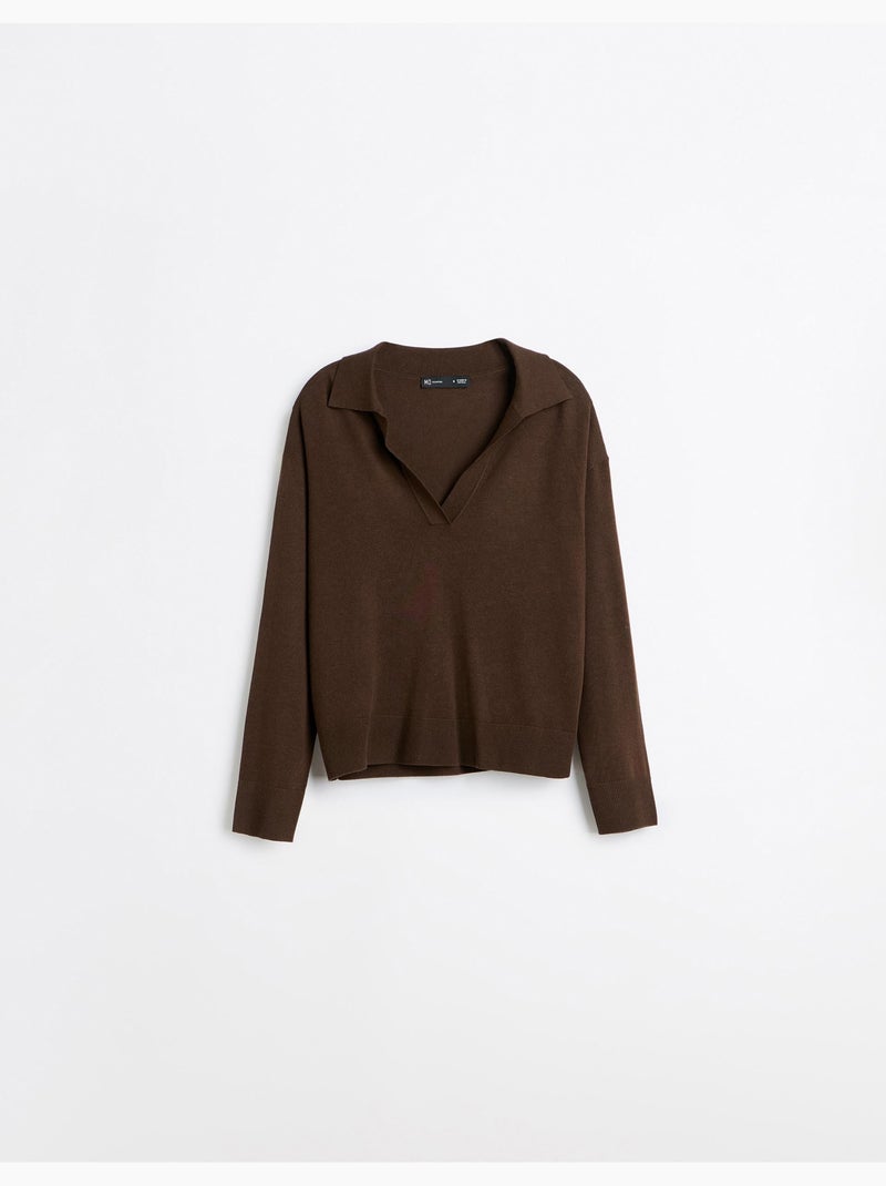 Polo maglione, mo fashion Marrone - Kiabi