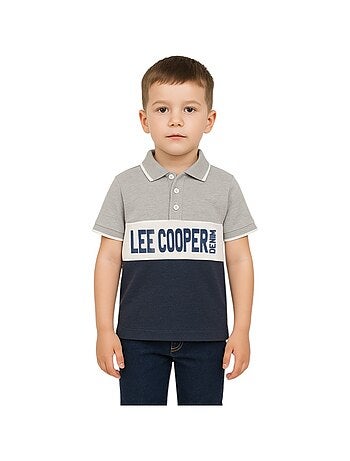Polo manica corta bambino Lee Cooper