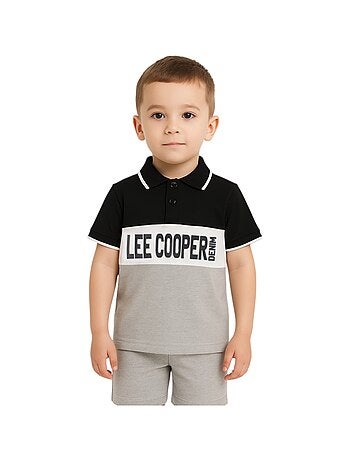 Polo manica corta bambino Lee Cooper