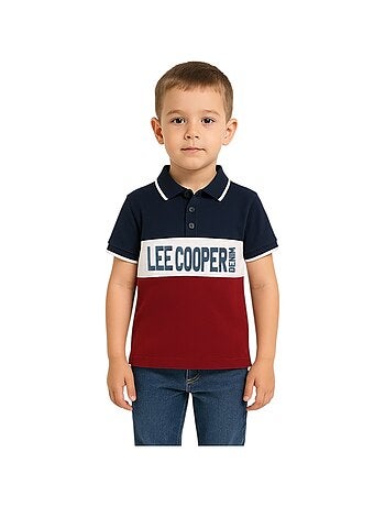 Polo manica corta bambino Lee Cooper