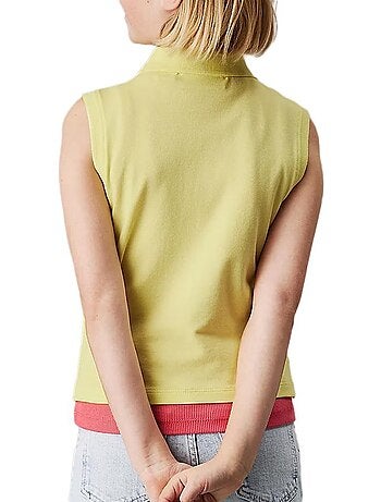 Polo manica corta calvin klein jeans per bambina