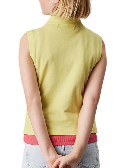 Polo Manica Corta Calvin Klein Jeans per Bambina - Kiabi