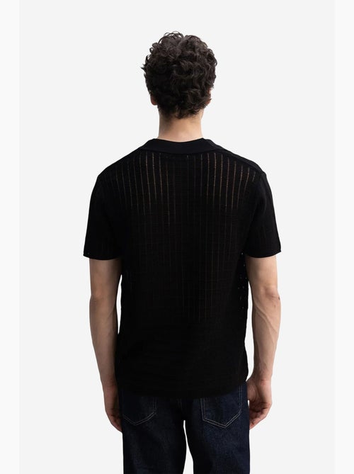 Polo manica corta maglia testurizzata giesto - Kiabi Polo manica corta maglia testurizzata giesto - Kiabi