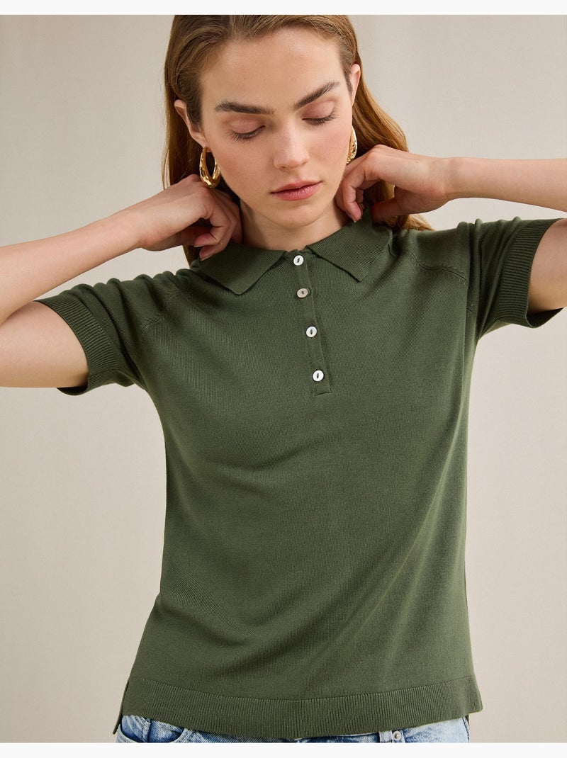Polo manica corta, MO Fashion Verde - Kiabi