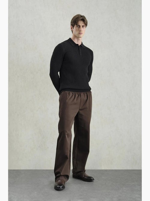 Polo manica lunga con bottoni giesto - Kiabi Polo manica lunga con bottoni giesto - Kiabi