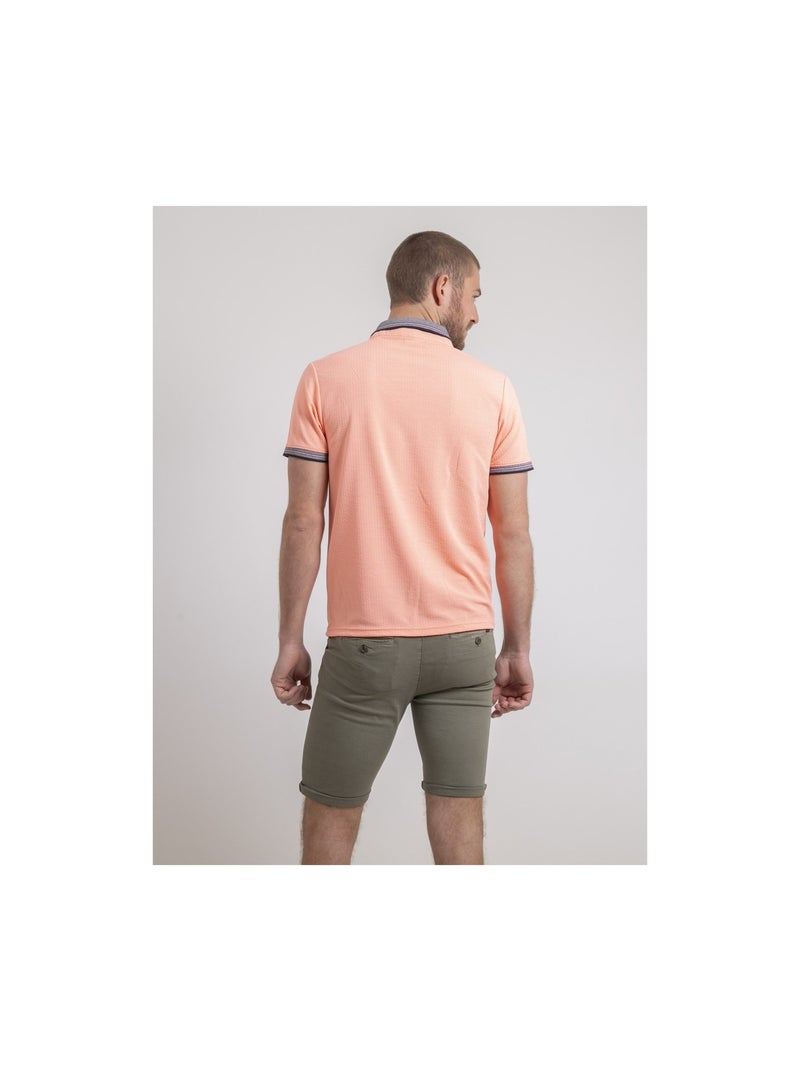 Polo maniche corte PEPATEO Arancione corallo - Kiabi