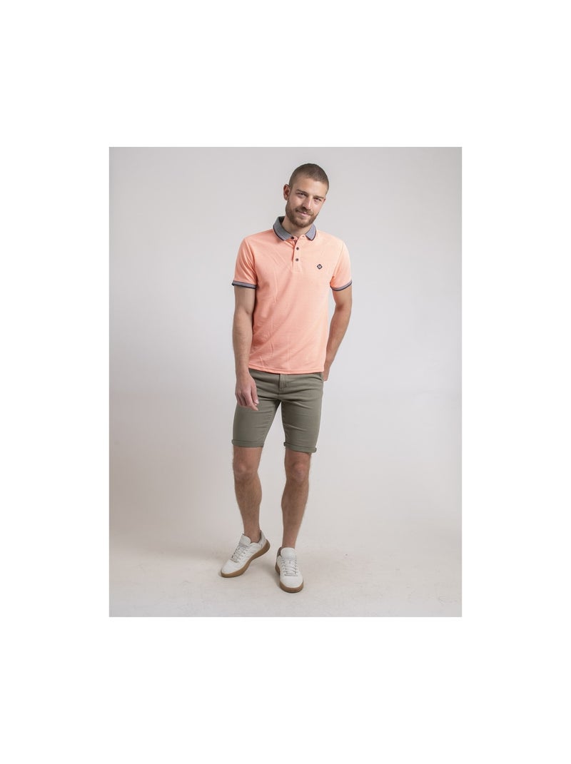 Polo maniche corte PEPATEO Arancione corallo - Kiabi