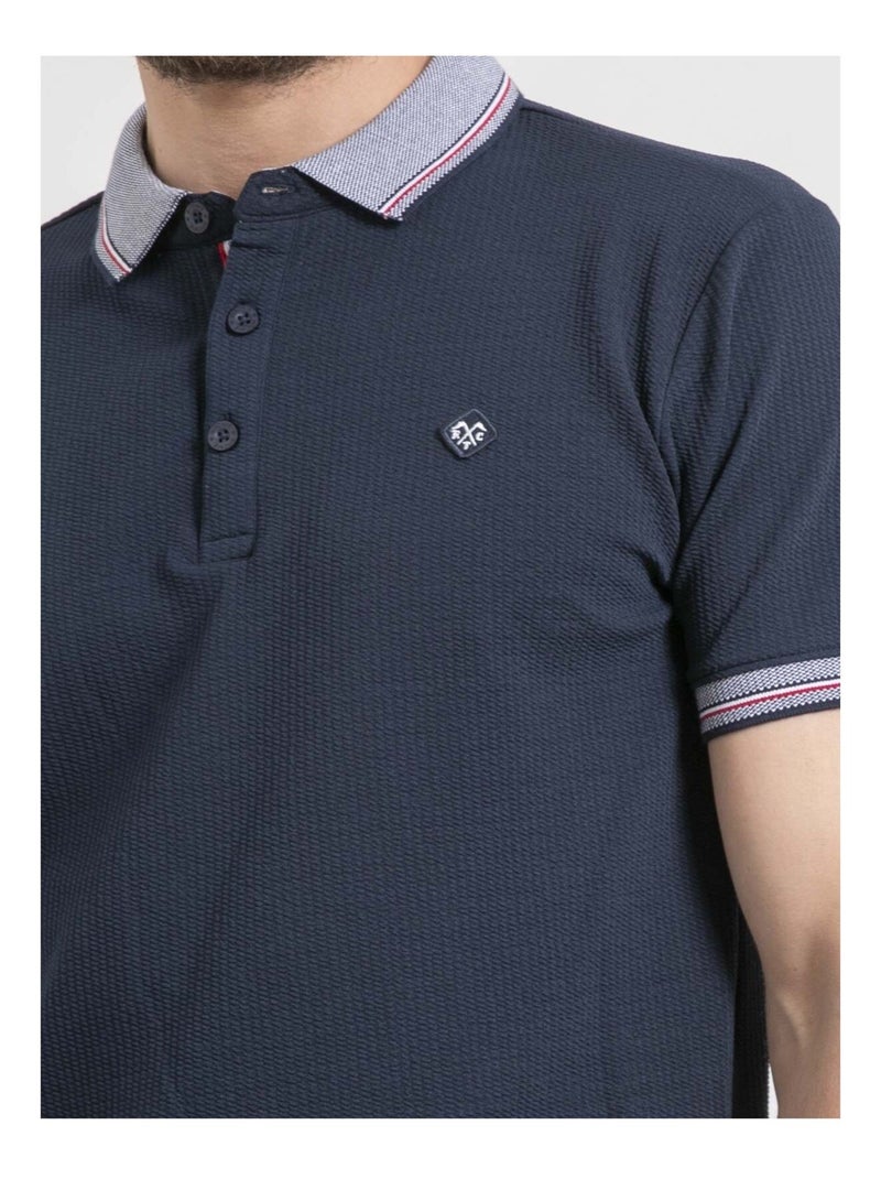 Polo maniche corte PEPATEO Blu marino - Kiabi