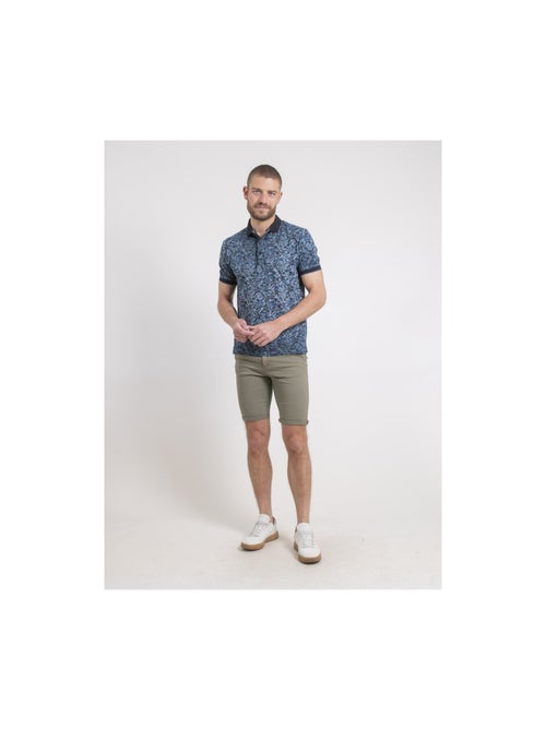 Polo maniche corte puro cotone a motivi PEPITONG - Kiabi Polo maniche corte puro cotone a motivi PEPITONG - Kiabi
