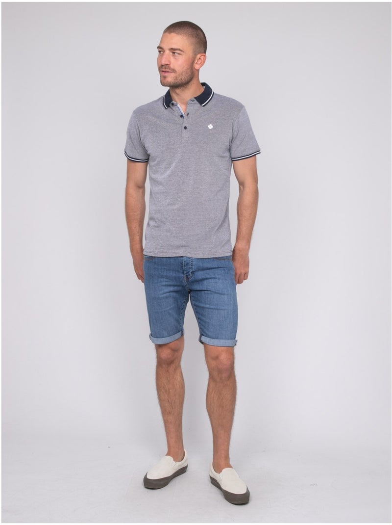 Polo maniche corte puro cotone pigaston Nero - Kiabi