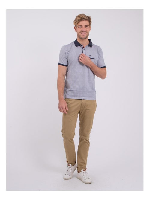 Polo maniche corte puro cotone PIVOLKAN - Kiabi Polo maniche corte puro cotone PIVOLKAN - Kiabi