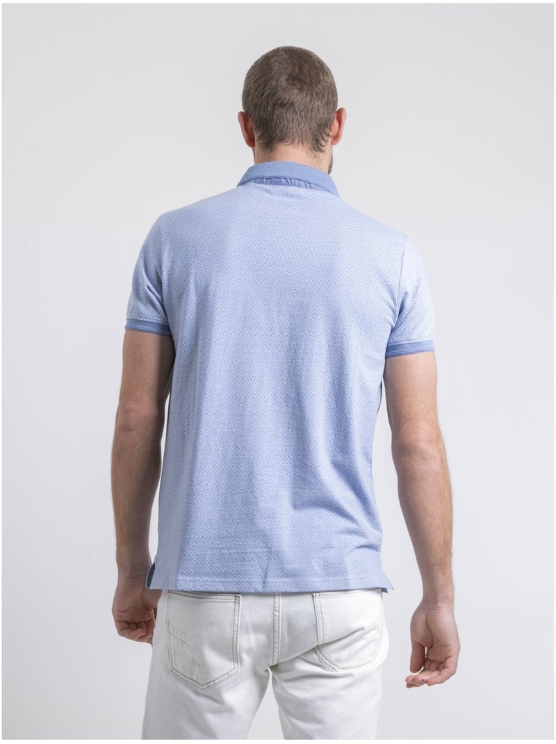 Polo maniche corte puro cotone POULOUKA Blu marino - Kiabi