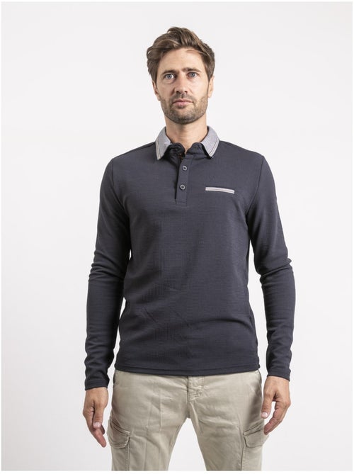 Polo maniche lunghe PAVELON - Kiabi Polo maniche lunghe PAVELON - Kiabi