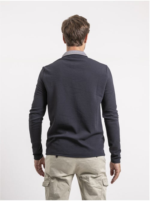 Polo maniche lunghe PAVELON - Kiabi Polo maniche lunghe PAVELON - Kiabi