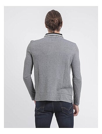 Polo maniche lunghe puro cotone PAMELVINE