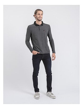 Polo maniche lunghe puro cotone PINSAC