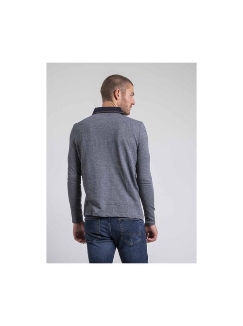 Polo maniche lunghe puro cotone PIVALMOX - Kiabi Polo maniche lunghe puro cotone PIVALMOX - Kiabi