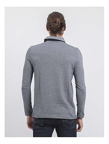 Polo maniche lunghe puro cotone PIWANGA