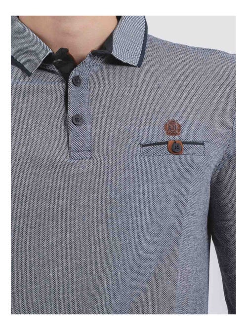 Polo maniche lunghe puro cotone PIWANGA - Kiabi Polo maniche lunghe puro cotone PIWANGA - Kiabi