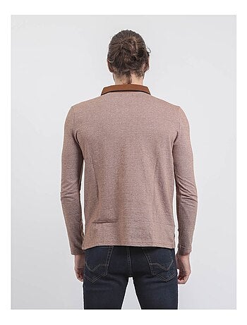 Polo maniche lunghe puro cotone PIWANGA