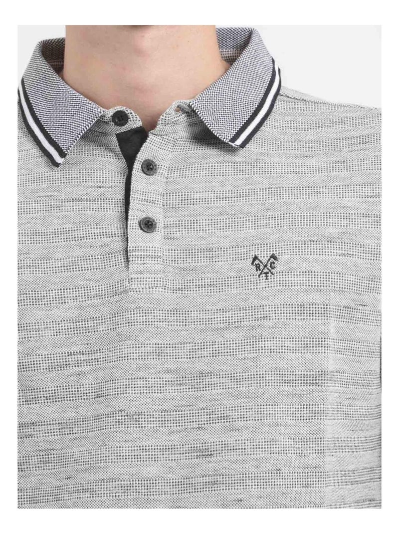 Polo maniche lunghe puro cotone PLAMOTO Ecru - Kiabi