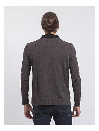 Polo maniche lunghe puro cotone PRALONG
