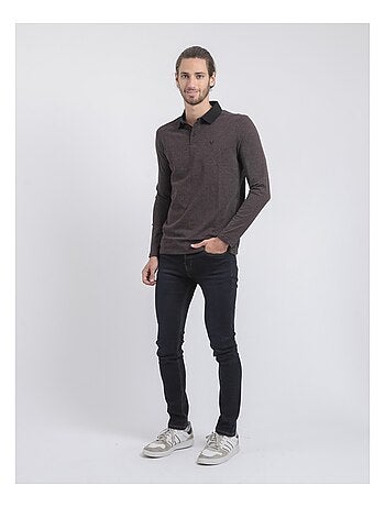 Polo maniche lunghe puro cotone PRALONG