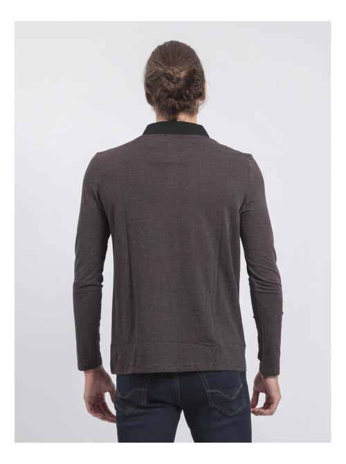 Polo maniche lunghe puro cotone PRALONG - Kiabi