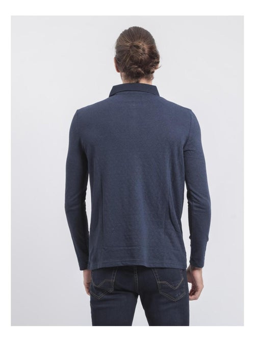 Polo maniche lunghe puro cotone PUMANAR - Kiabi Polo maniche lunghe puro cotone PUMANAR - Kiabi