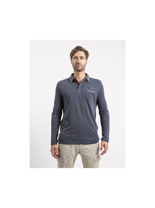 Polo maniche lunghe puro cotone PYLONE - Kiabi Polo maniche lunghe puro cotone PYLONE - Kiabi