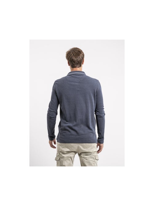 Polo maniche lunghe puro cotone PYLONE - Kiabi Polo maniche lunghe puro cotone PYLONE - Kiabi