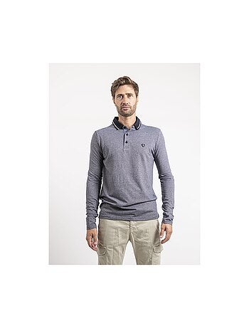 Polo maniche lunghe puro cotone PYTHON