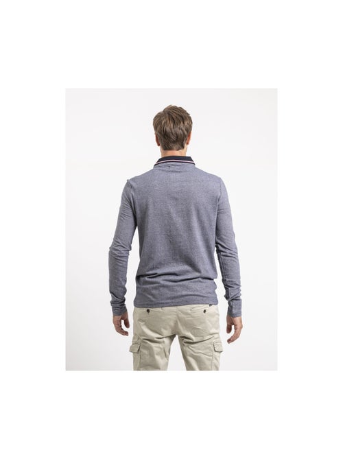 Polo maniche lunghe puro cotone PYTHON - Kiabi