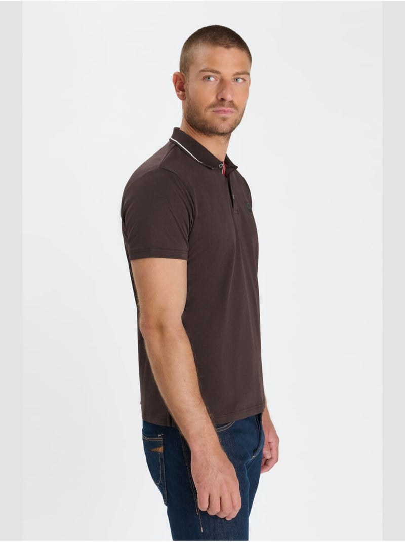 Polo oaron Marrone - Kiabi