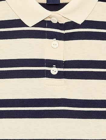Polo oversize a righe