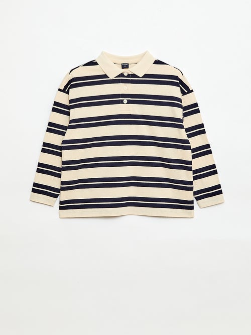 Polo oversize a righe - Kiabi