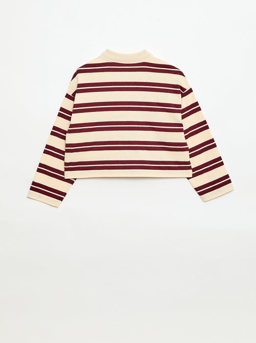 Polo oversize a righe - Kiabi