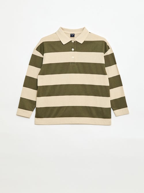 Polo oversize a righe - Kiabi