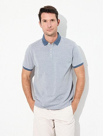 Polo piqué a maniche corte, MO Fashion