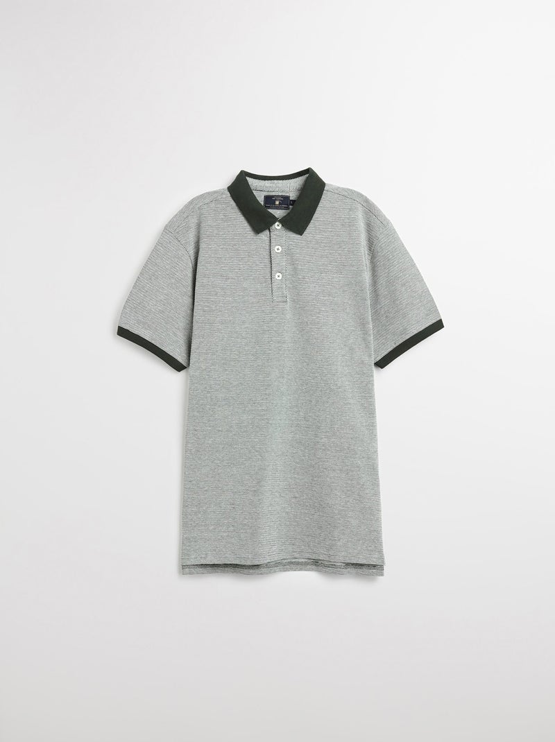 Polo piqué a maniche corte, MO Fashion Verde - Kiabi