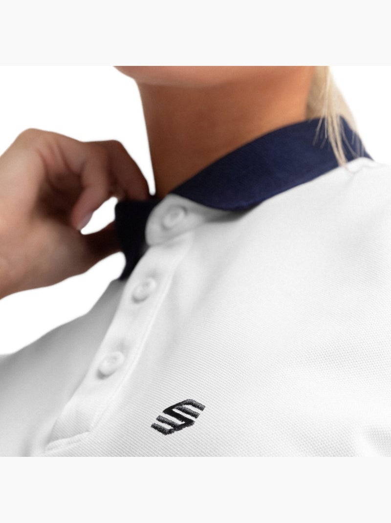 Polo piquet da golf da donna golf donna valderrama Bianco - Kiabi