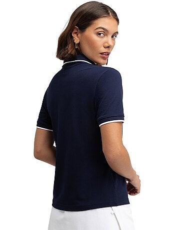 Polo piquet da golf da donna golf donna valderrama navy