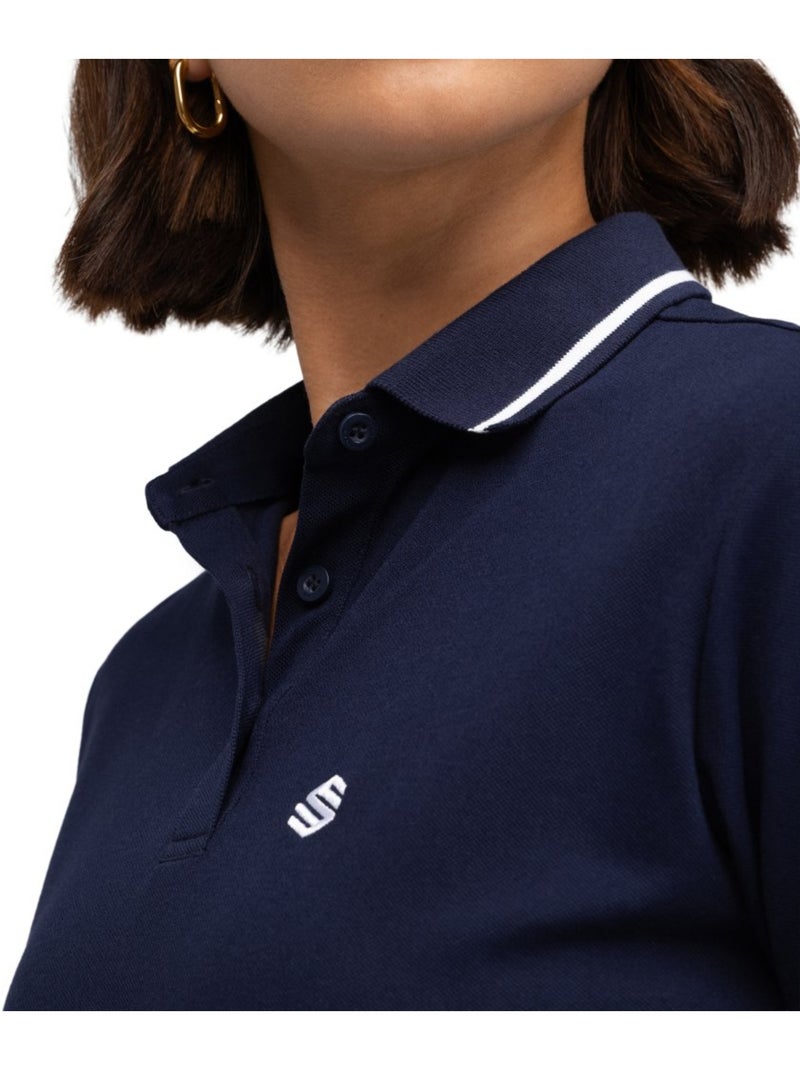 Polo piquet da golf da donna golf donna valderrama navy Blu - Kiabi