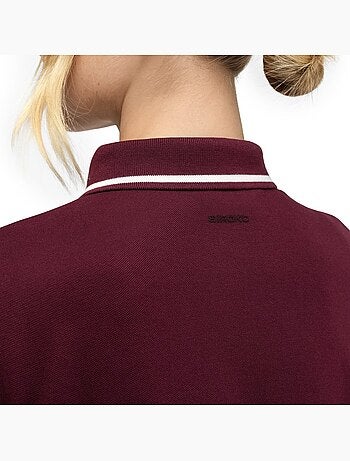 Polo piquet da golf da donna golf donna valderrama-w cherry