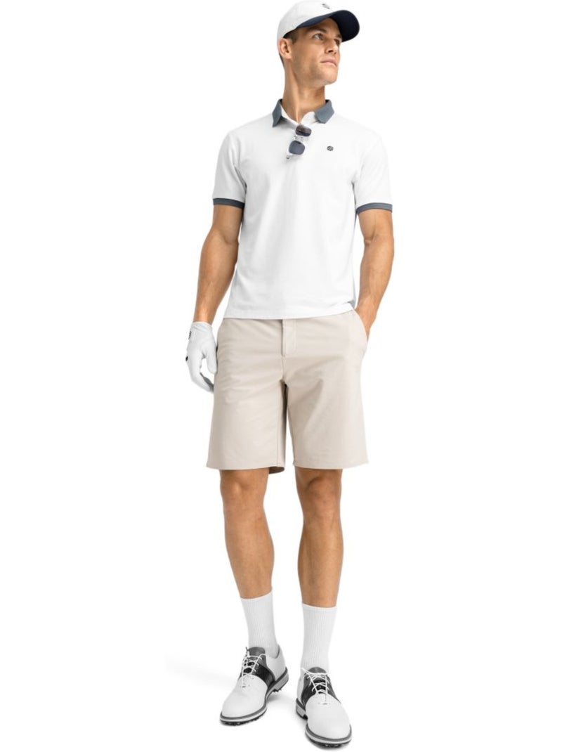 Polo piquet da golf da uomo golf uomo pinehurst Bianco - Kiabi