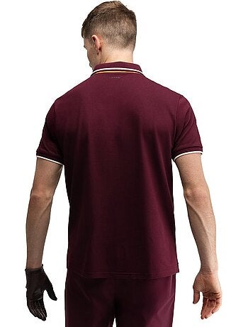 Polo piquet da golf da uomo golf uomo pinehurst cherry