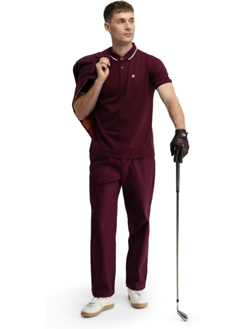Polo piquet da golf da uomo golf uomo pinehurst cherry Rosso - Kiabi